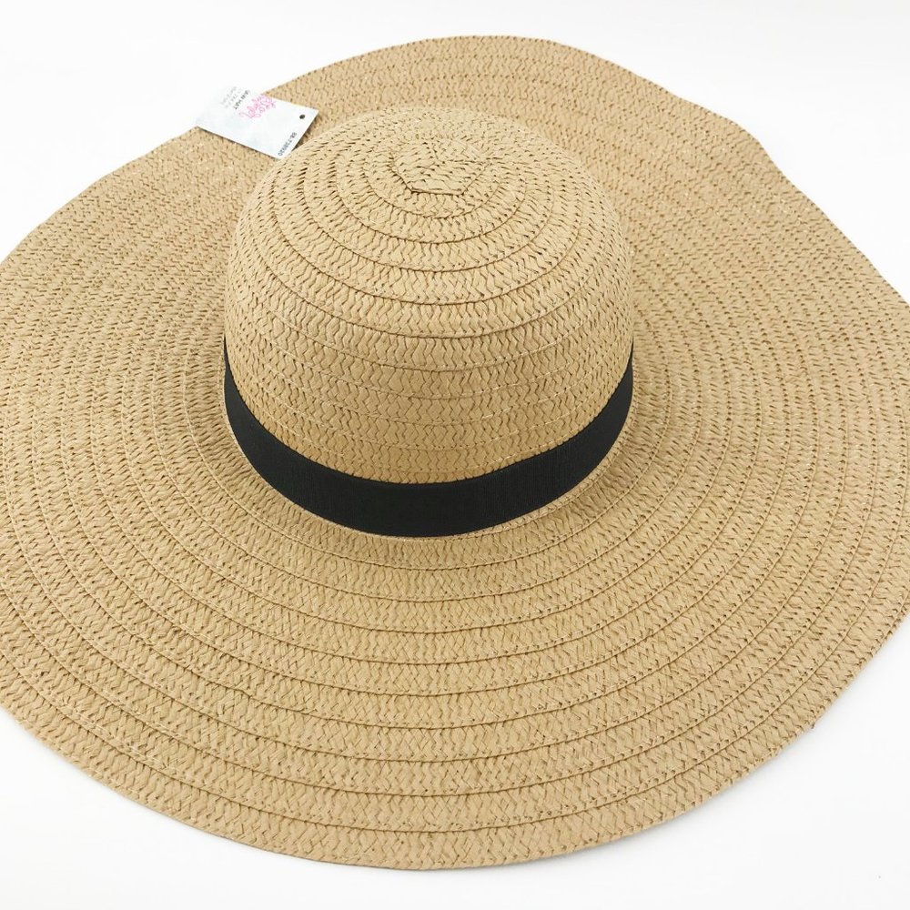 RESTOCKED🌺 Straw Floppy Beach Sun Hat - Picture 3 of 8